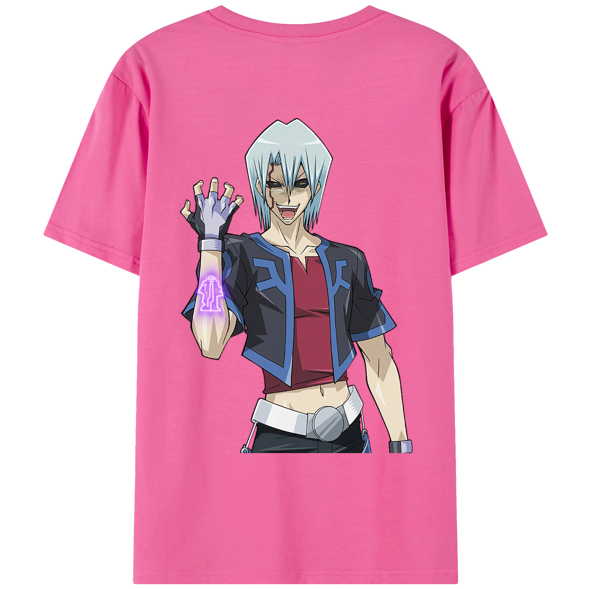 （画像用） 遊☆戯☆王 Yu-Gi-Oh! レディース半袖Tシャツ(バックプリント)